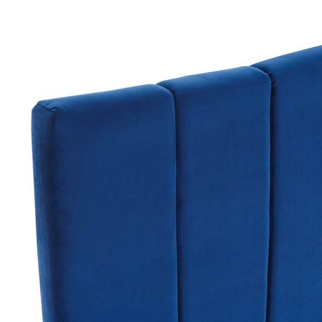 Arnett Blue Upholstered Headboard - Quality, Style, and Functionality for Your Home - Just Home Furniture™