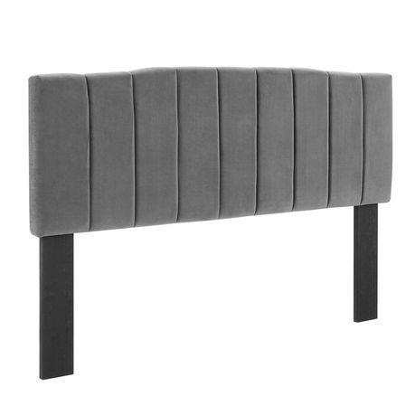 Arnett Grey Upholstered Headboard - Quality, Style, and Functionality for Your Home - Just Home Furniture™