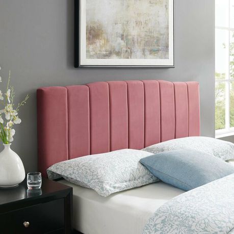 Arnett Pink Upholstered Headboard - Quality, Style, and Functionality for Your Home - Just Home Furniture™