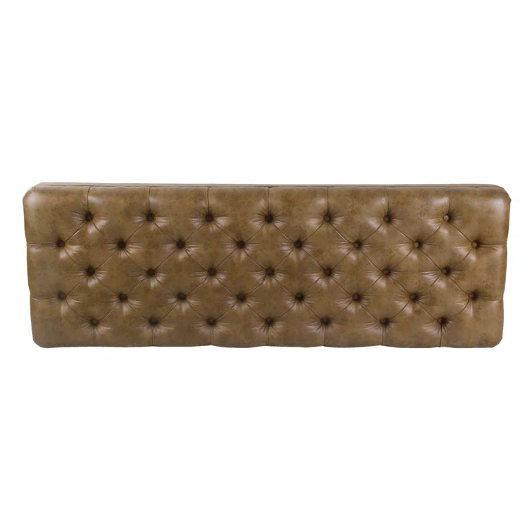 Auston Faux Leather Upholstered Bench - Quality, Style, and Functionality for Your Home - Just Home Furniture™
