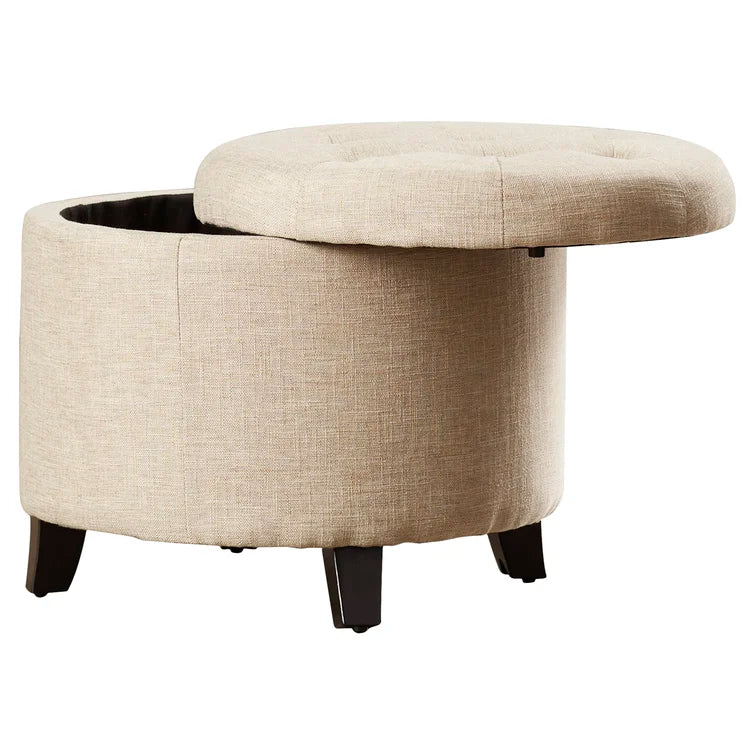 Avers Upholstered Storage Ottoman - Quality, Style, and Functionality for Your Home - Just Home Furniture™