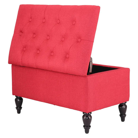 Balcom Upholstered Flip Top Storage Bench - Quality, Style, and Functionality for Your Home - Just Home Furniture™