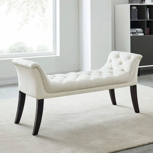 Berdy Velvet Upholstered Bench - Quality, Style, and Functionality for Your Home - Just Home Furniture™
