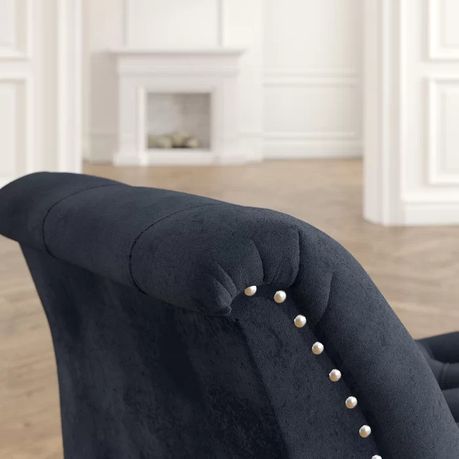 Bernarr Upholstered Bench in Black Velvet - Quality, Style, and Functionality for Your Home - Just Home Furniture™
