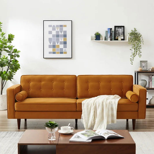 Bouie 84.5'' Upholstered Sofa - Quality, Style, and Functionality for Your Home - Just Home Furniture™