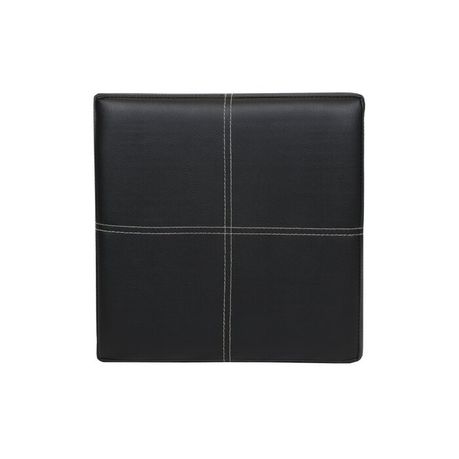 Brilon Vegan Leather Ottoman - Quality, Style, and Functionality for Your Home - Just Home Furniture™