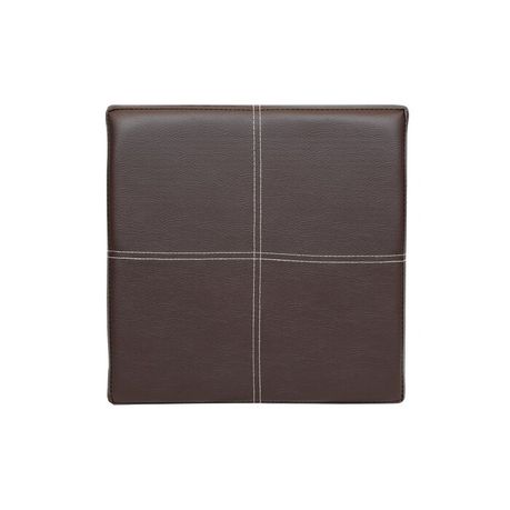 Brilon Vegan Leather Ottoman - Quality, Style, and Functionality for Your Home - Just Home Furniture™