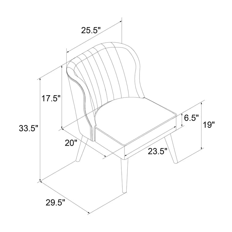 Brittany Upholstered Side Chair - Quality, Style, and Functionality for Your Home - Just Home Furniture™