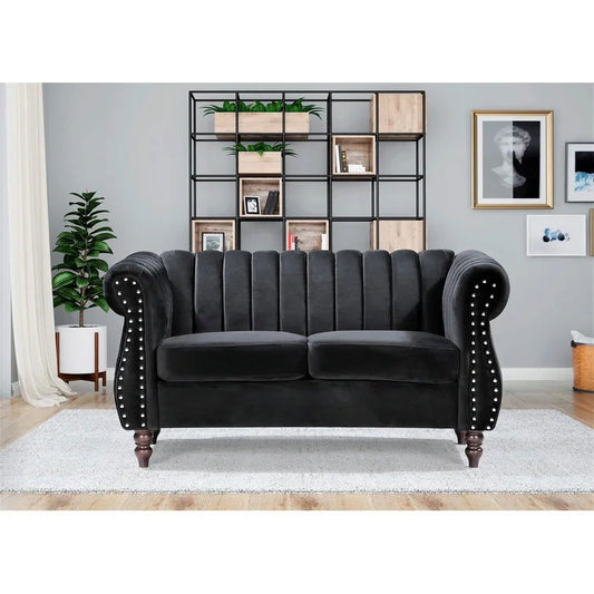 Capri 59.1'' Upholstered Loveseat - Quality, Style, and Functionality for Your Home - Just Home Furniture™