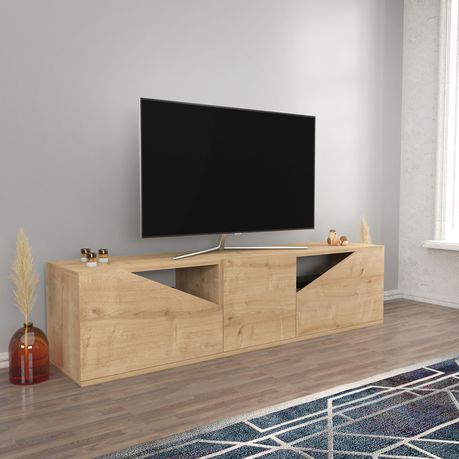 Carson 160 cm Wide TV Stand - Quality, Style, and Functionality for Your Home - Just Home Furniture™