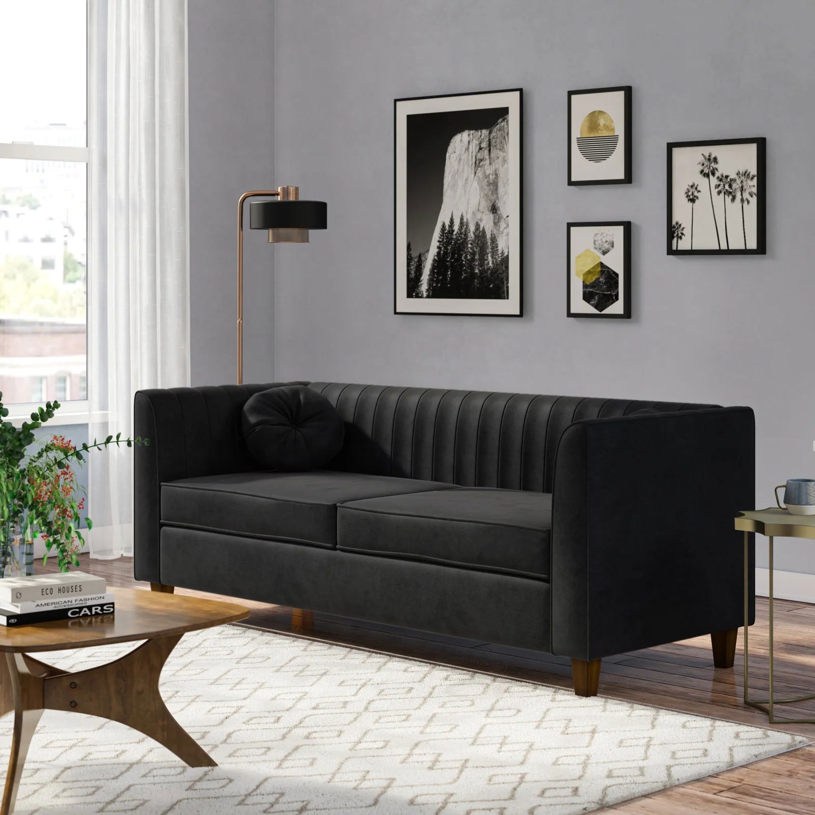 Cely 80.7'' Upholstered Sofa - Quality, Style, and Functionality for Your Home - Just Home Furniture™