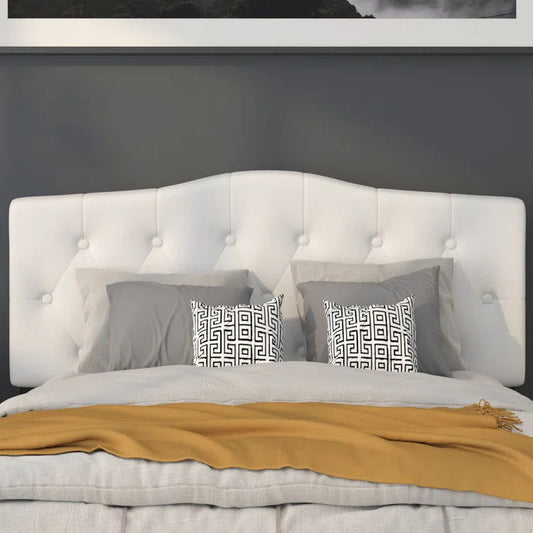 Ciriaca Arched Button Tufted Upholstered Headboard - Quality, Style, and Functionality for Your Home - Just Home Furniture™