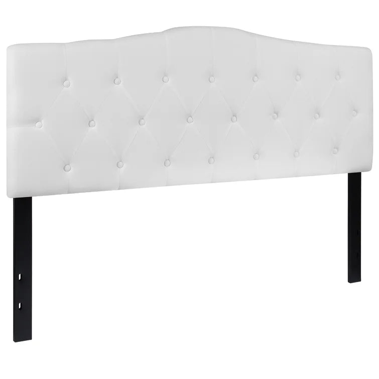 Ciriaca Arched Button Tufted Upholstered Headboard - Quality, Style, and Functionality for Your Home - Just Home Furniture™