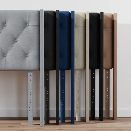 Clairlea Upholstered Headboard in Black Velvet - Quality, Style, and Functionality for Your Home - Just Home Furniture™