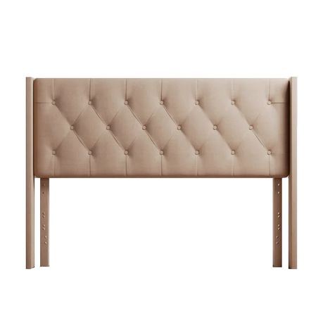 Clairlea Upholstered Headboard in Cream Beige - Quality, Style, and Functionality for Your Home - Just Home Furniture™
