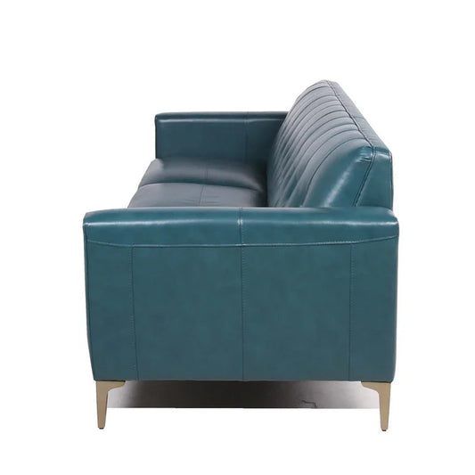 Cornwall 86'' Leather Sofa - Quality, Style, and Functionality for Your Home - Just Home Furniture™