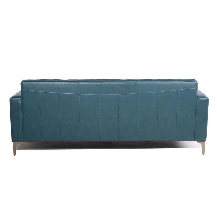 Cornwall 86'' Leather Sofa - Quality, Style, and Functionality for Your Home - Just Home Furniture™