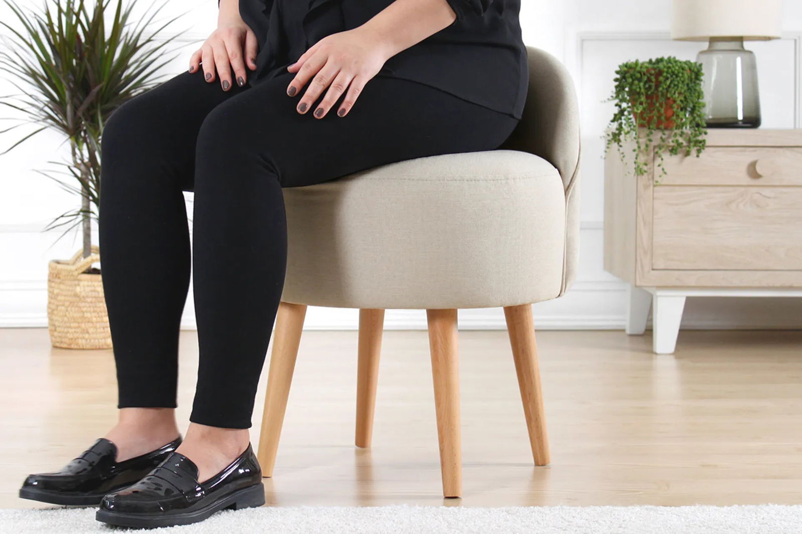 Corvile Ottoman - Cream - Quality, Style, and Functionality for Your Home - Just Home Furniture™