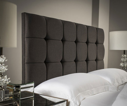 Cubes Upholstered Headboard - Quality, Style, and Functionality for Your Home - Just Home Furniture™