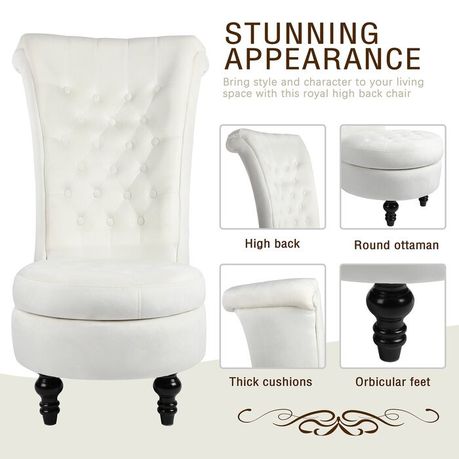 Cynai Slipcovered Wingback Chair - Quality, Style, and Functionality for Your Home - Just Home Furniture™