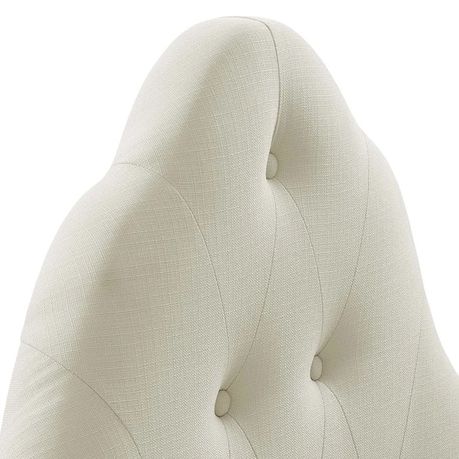 Danterrius Upholstered Headboard in Cream Velvet - Quality, Style, and Functionality for Your Home - Just Home Furniture™