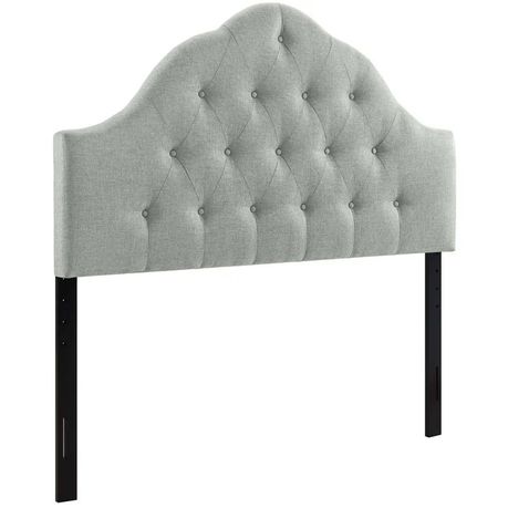 Danterrius Upholstered Headboard in Grey Beige - Quality, Style, and Functionality for Your Home - Just Home Furniture™