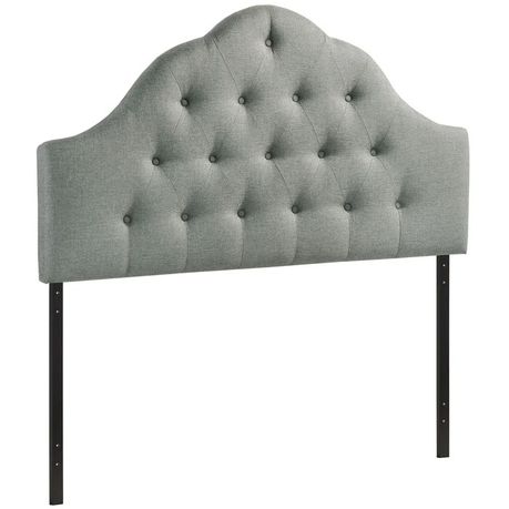 Danterrius Upholstered Headboard in Grey Beige - Quality, Style, and Functionality for Your Home - Just Home Furniture™
