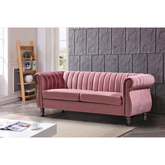 Delmario 76.4'' Upholstered Sofa - Quality, Style, and Functionality for Your Home - Just Home Furniture™