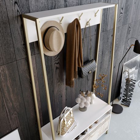 Devin 180cm Hall Tree - Quality, Style, and Functionality for Your Home - Just Home Furniture™