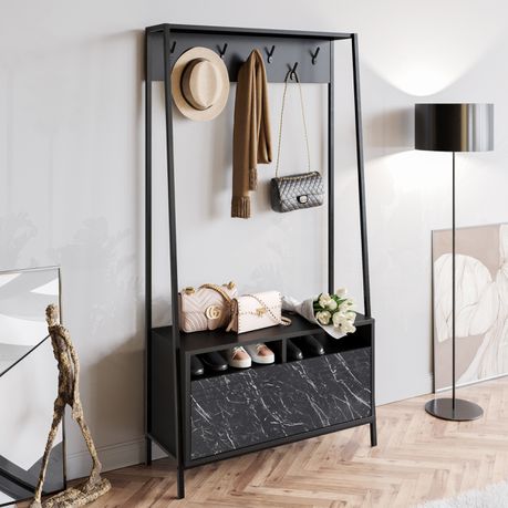 Devin 180cm Hall Tree - Quality, Style, and Functionality for Your Home - Just Home Furniture™