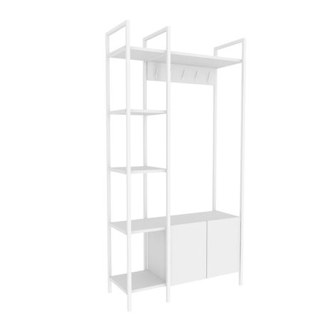 Doga 69” Tall Hall Tree - Quality, Style, and Functionality for Your Home - Just Home Furniture™