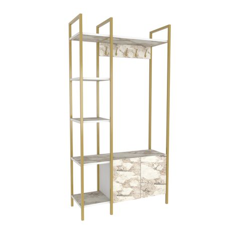 Doga 69” Tall Hall Tree - Quality, Style, and Functionality for Your Home - Just Home Furniture™