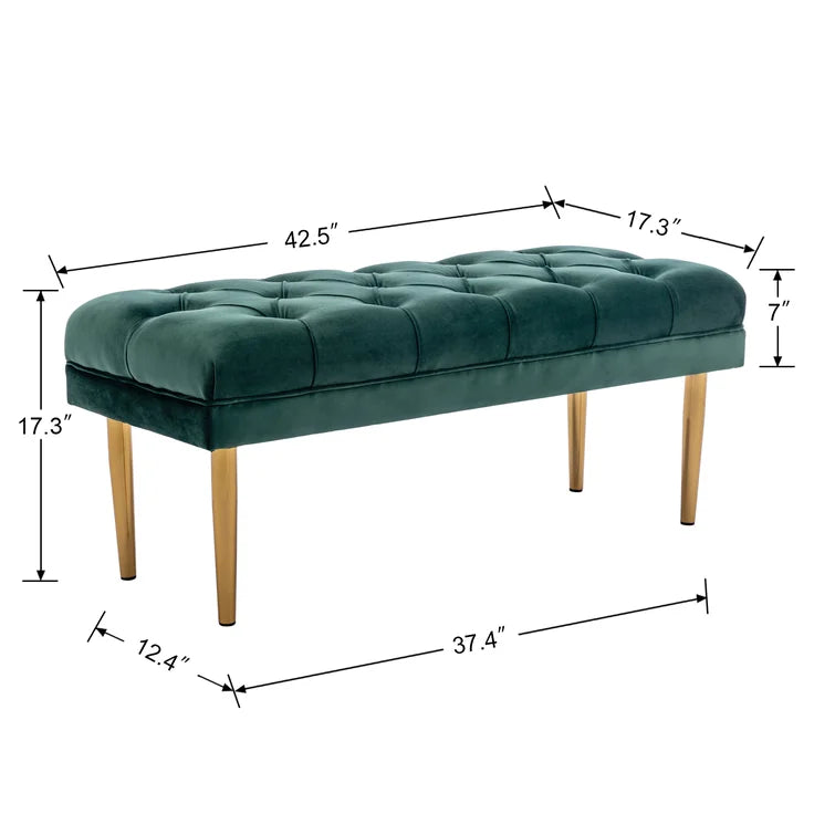 Dorus Upholstered Bench - Quality, Style, and Functionality for Your Home - Just Home Furniture™