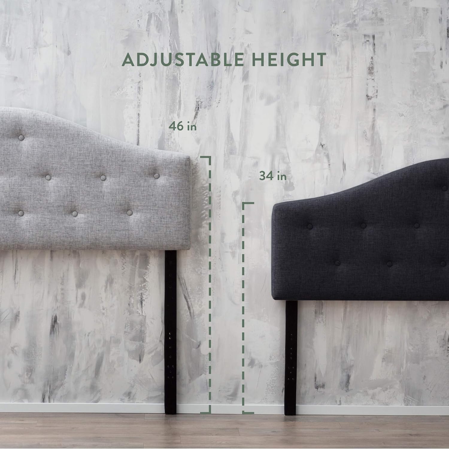 Edenbrook Legrand Upholstered Twin Headboard - Quality, Style, and Functionality for Your Home - Just Home Furniture™