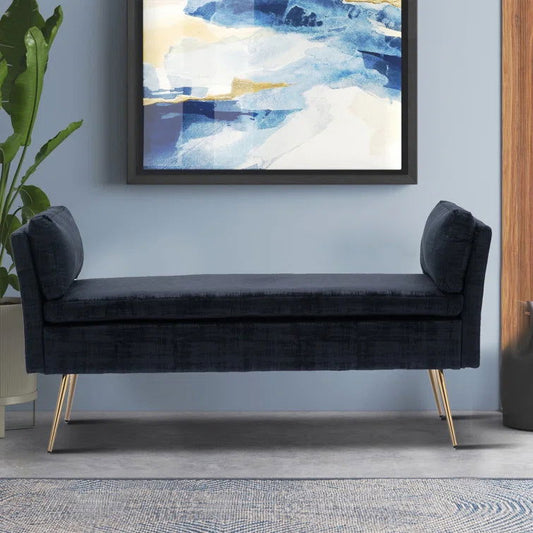El-Jechi Velvet Upholstered Bench - Quality, Style, and Functionality for Your Home - Just Home Furniture™