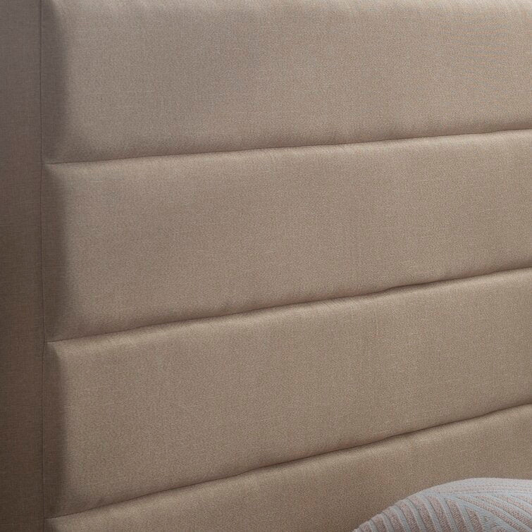 Esters Horizontal Channel Upholstered Headboard - Quality, Style, and Functionality for Your Home - Just Home Furniture™