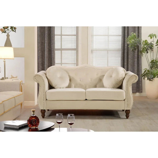 Evianna 65.5'' Upholstered Loveseat - Quality, Style, and Functionality for Your Home - Just Home Furniture™