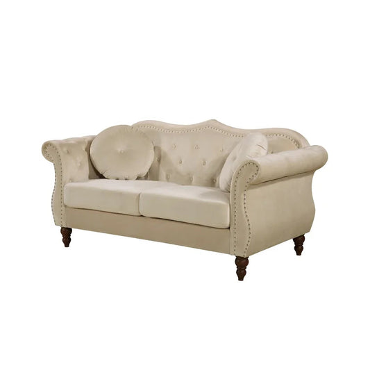 Evianna 65.5'' Upholstered Loveseat - Quality, Style, and Functionality for Your Home - Just Home Furniture™