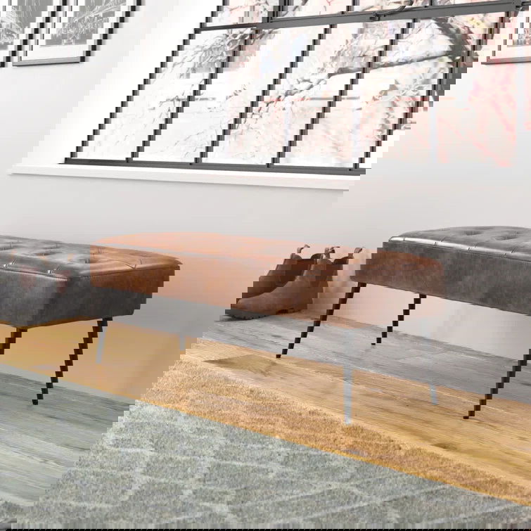 Faux Leather Bench - Quality, Style, and Functionality for Your Home - Just Home Furniture™