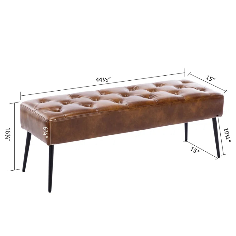 Faux Leather Bench - Quality, Style, and Functionality for Your Home - Just Home Furniture™