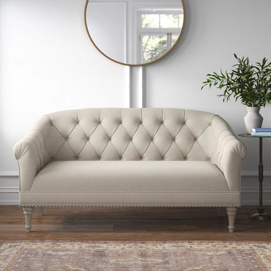 Fermata 64.25'' Upholstered Settee - Quality, Style, and Functionality for Your Home - Just Home Furniture™