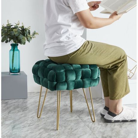 Fleming Square Upholstered Ottoman - Quality, Style, and Functionality for Your Home - Just Home Furniture™