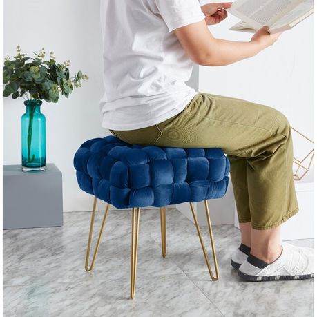 Fleming Square Upholstered Ottoman - Quality, Style, and Functionality for Your Home - Just Home Furniture™