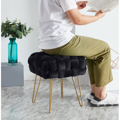 Fleming Square Upholstered Ottoman - Quality, Style, and Functionality for Your Home - Just Home Furniture™