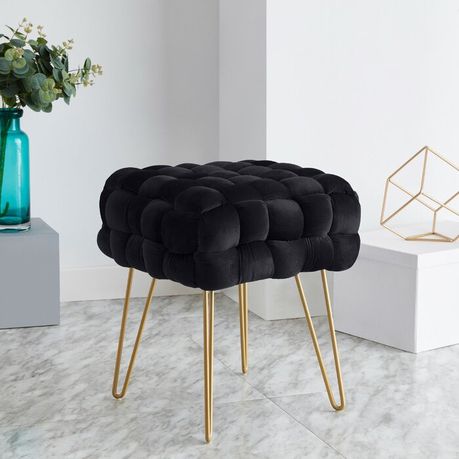 Fleming Square Upholstered Ottoman - Quality, Style, and Functionality for Your Home - Just Home Furniture™
