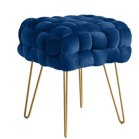 Fleming Square Upholstered Ottoman - Quality, Style, and Functionality for Your Home - Just Home Furniture™