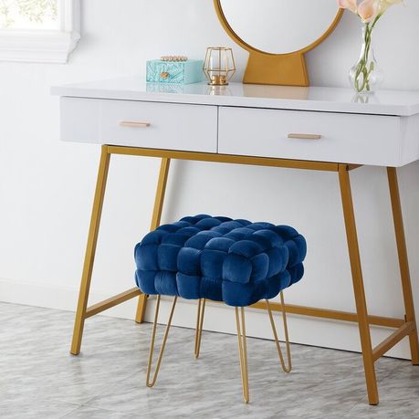 Fleming Square Upholstered Ottoman - Quality, Style, and Functionality for Your Home - Just Home Furniture™