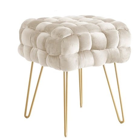 Fleming Square Upholstered Ottoman - Quality, Style, and Functionality for Your Home - Just Home Furniture™