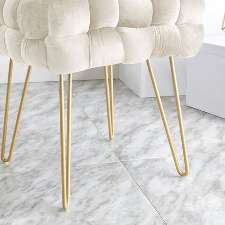 Fleming Square Upholstered Ottoman - Quality, Style, and Functionality for Your Home - Just Home Furniture™