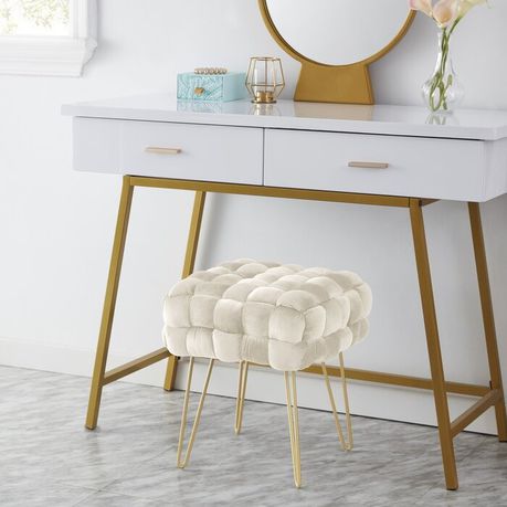 Fleming Square Upholstered Ottoman - Quality, Style, and Functionality for Your Home - Just Home Furniture™